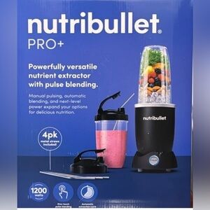 Nutribullet Pro+ Black Nutrient Extractor